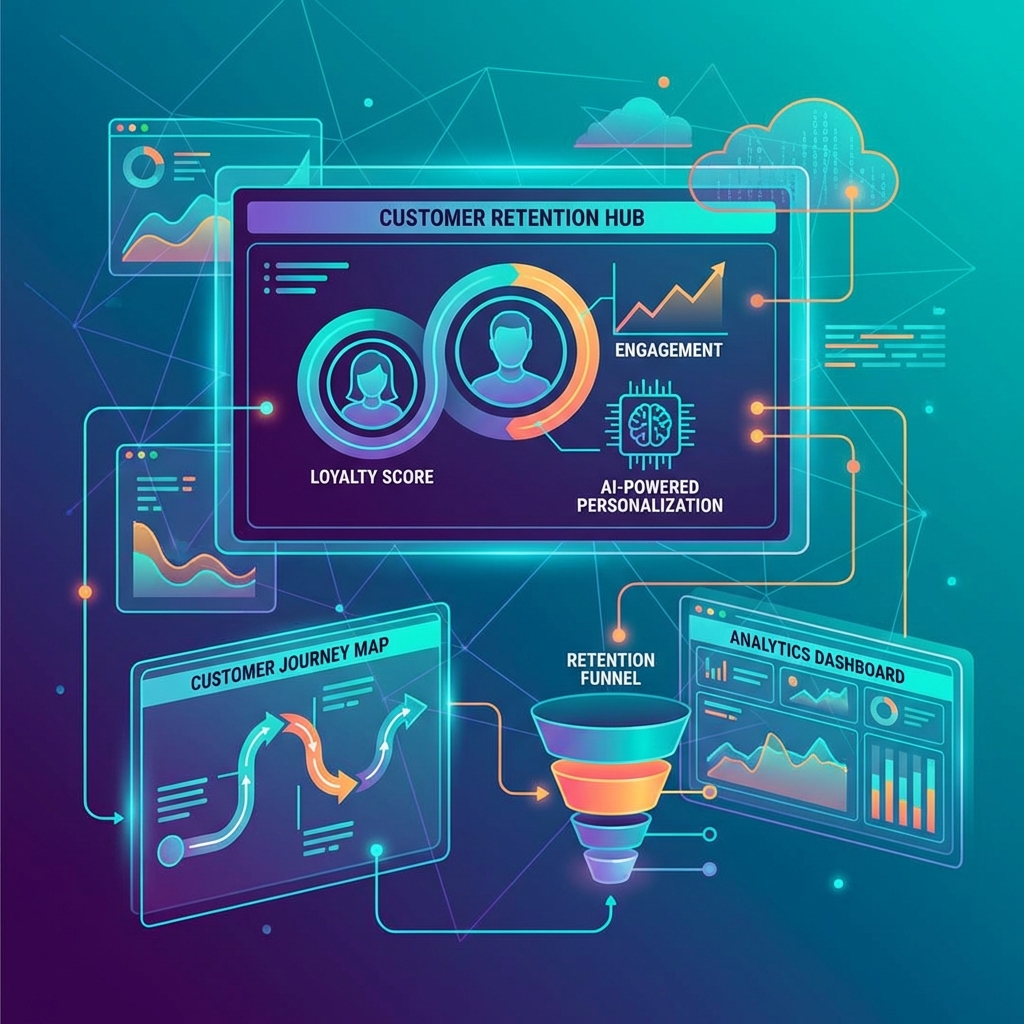 Intensifying Competition and the Struggle to Retain Customers in Crowded Digital Marketplaces